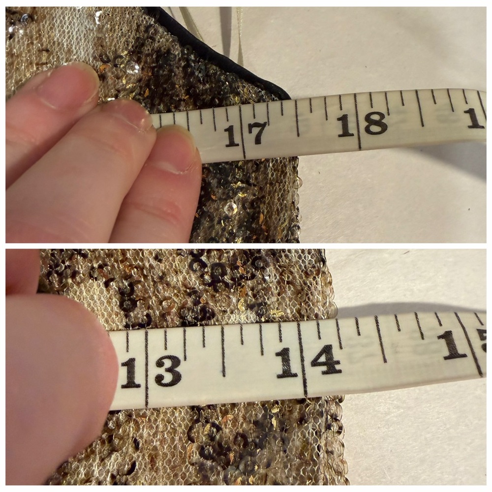 ROBERTO CAVALLI Gold Python Sequin Evening Gown S… - image 14